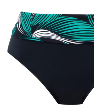 Printed bikini bottom