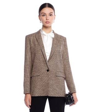 Patterned blazer