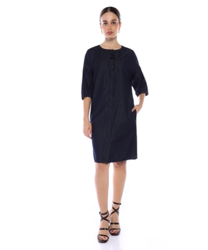 Short lightweight denim dress