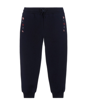 Embroidered jogging pants