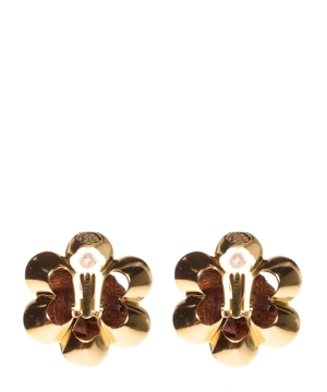 Flower earrings