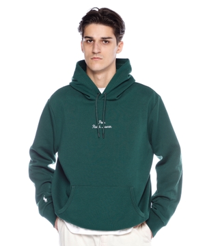 Hoodie with logo embroidery