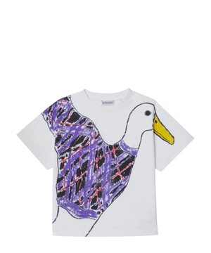 Printli pambıq T-shirt