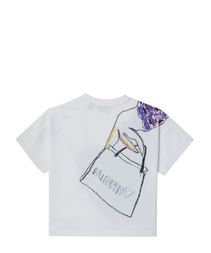 Printli pambıq T-shirt