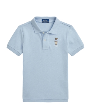 Polo Bear naxışlı pambıq polo