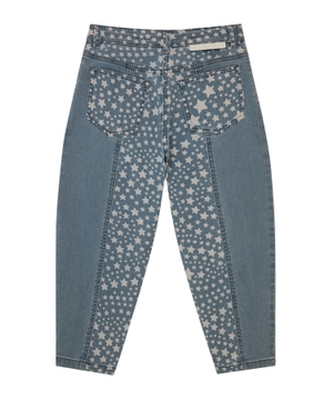 Star printed jeans