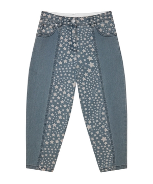 Star printed jeans