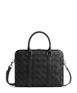 Slim Intrecciato briefcase