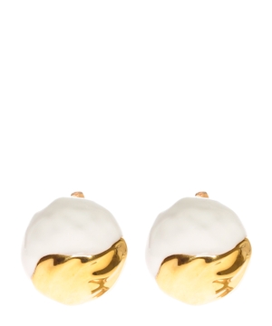 Earrings with pearl detail