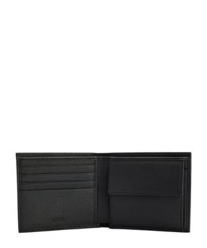 Leather wallet and key ring set