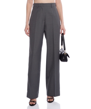 Trousers with crochet details