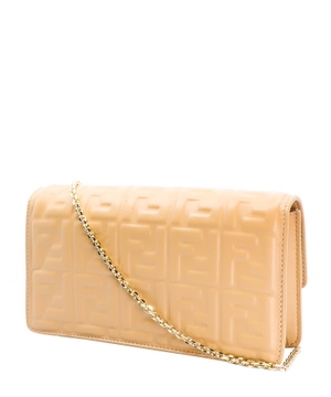 Baguette Continental wallet with chain