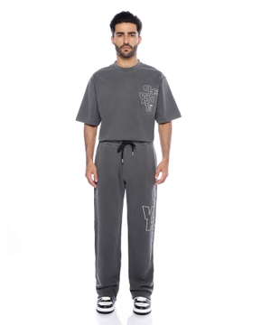 Logo printed jogging pants