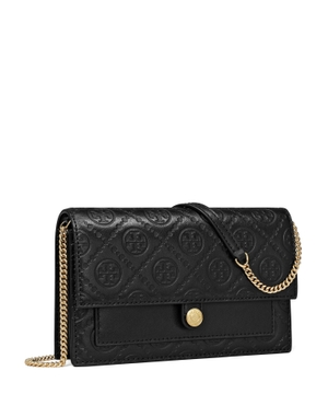 T Monogram dəri portmone