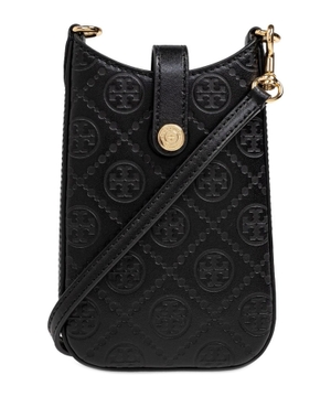 T Monogram Phone crossbody dəri çantası