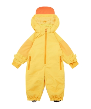 Duckling hooded zippered jumpsuit