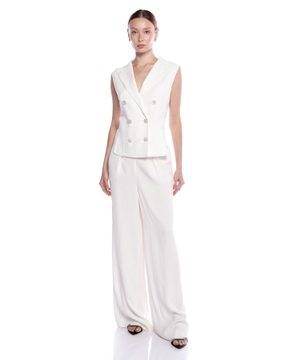 オールインワン・サロペット MAX MARA WHITE CADY ESCHILO JUMPSUIT Max Mara White cady eschilo jumpsuit | The Fashion Square
