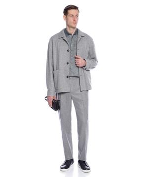 Wool overshirt