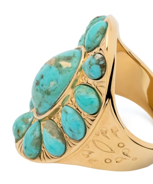 Turquoise stone ring