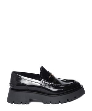 Carter platform loafer in leather