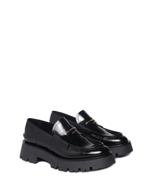 Carter platform loafer in leather