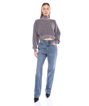 Fly high-rise flared jeans