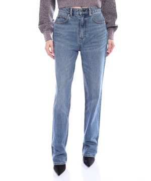 Fly high-rise flared jeans