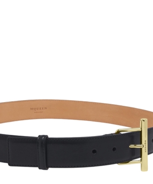Hip belt with T-shaped closure