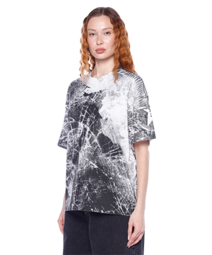 Printed cotton T-shirt