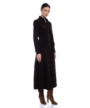 Corduroy Shirtdress