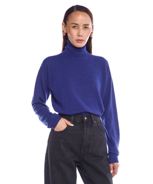 Turtleneck sweater in cashmere