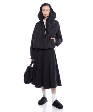 Hooded long sleeve jacket