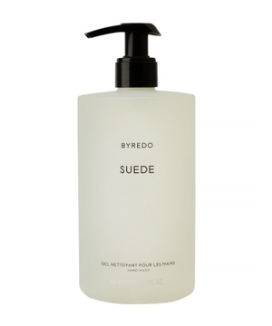 Suede əl yuma geli