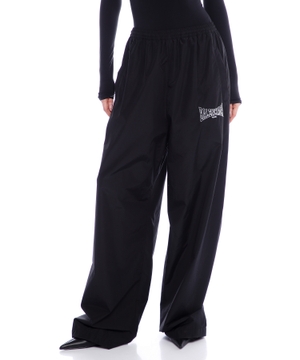 Relaxed trousers with elastic waist