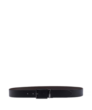 Reversible leather belt