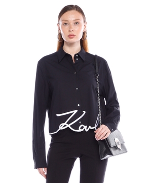 Укороченная рубашка Karl Signature