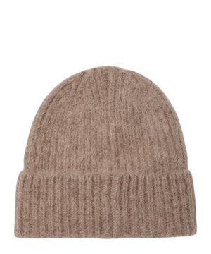 Logo embroidered beanie hat
