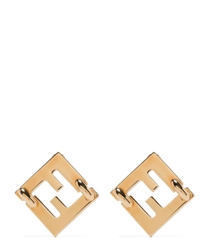 FF logo earrings
