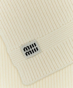 Scarf with logo
