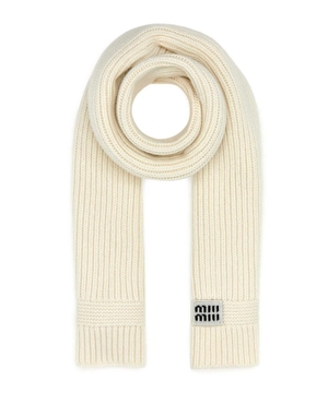 Scarf with logo