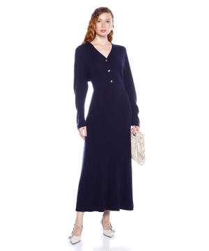 Knit maxi dress