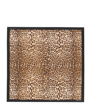 Leopard Print Silk Foulard