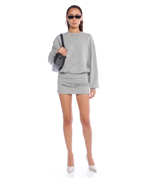 Melange mini dress