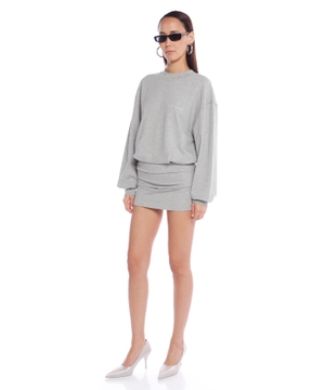 Melange mini dress