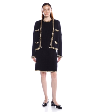Kendra chain cardigan