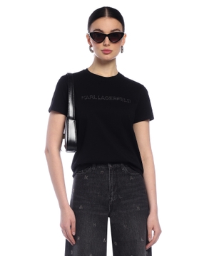 Glitter Karl Logo t-shirt
