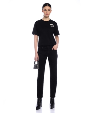 Ikon Peak-A-Boo Rhinestone t-shirt