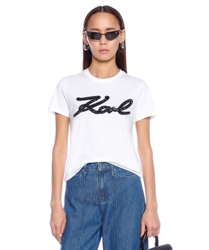 Bouclé Karl Signature T-shirt