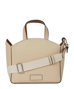 K/Circle Perforated Small Tote çanta