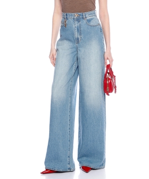 Crush wide-leg jeans